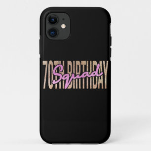 Funda Para iPhone 11 70.ª cita del escuadrón de cumpleaños