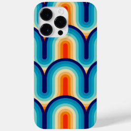 Funda Para iPhone 14 Pro Max De Case-Mate 70s Rainbow Curves