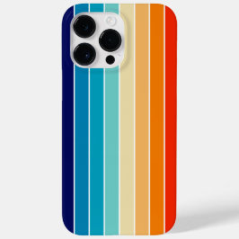 Funda Para iPhone 14 Pro Max De Case-Mate 70s Rainbow Stripes