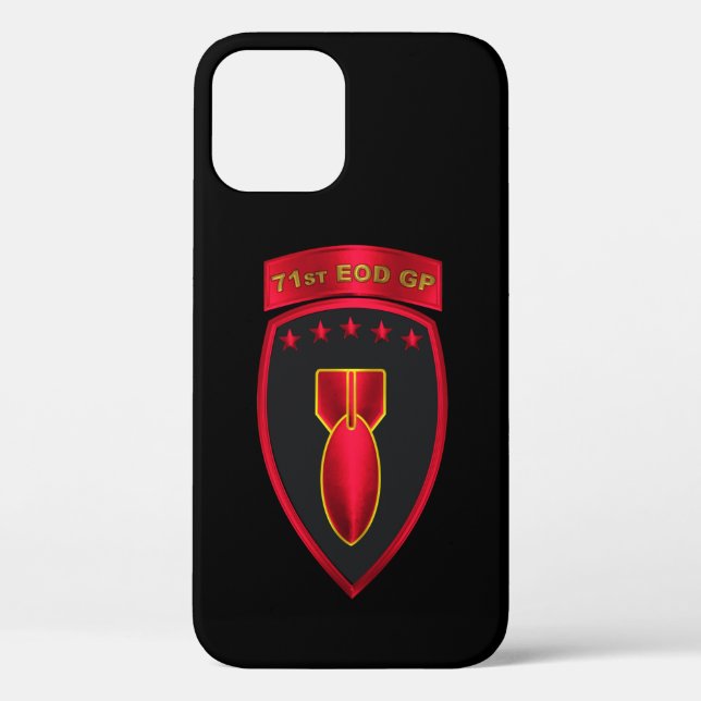 Funda De Case-Mate Para iPhone 71º Grupo de Eliminación de Artefactos Explosivos  (Reverso )