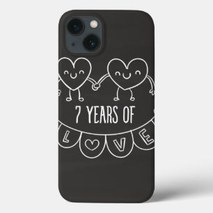 title_seo2 7.º Aniversario Gift Chalk Hearts
