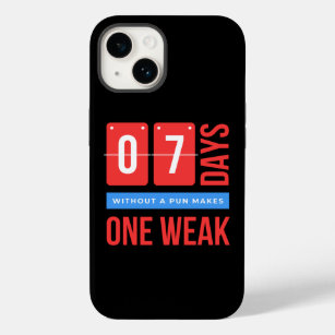 Funda Para iPhone 14 De Case-Mate 7 días sin juego de palabras hace 1 semana diverti