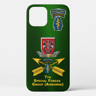 Funda Para iPhone 12 7th Special Forces Group Airborne Personalizado