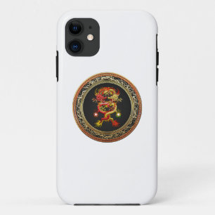 Funda Para iPhone 11 [800] Dragones rojos y amarillos