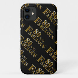 Funda Para iPhone 11 80.º cumpleaños