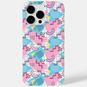 Funda Para iPhone 14 Pro Max De Case-Mate 80's Memphis Active Pink Light Blue