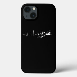 Funda Para iPhone 13 A10 Warthog Pilot Heartbeat Flying Gift Tee