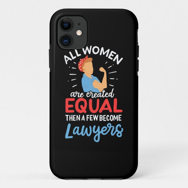 Funda De Case-Mate Para iPhone A Few Women Become Lawyers (Reverso)