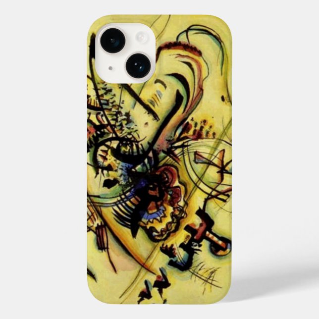 Funda De Case-Mate Para iPhone A la voz desconocida de Kandinsky (Reverso )