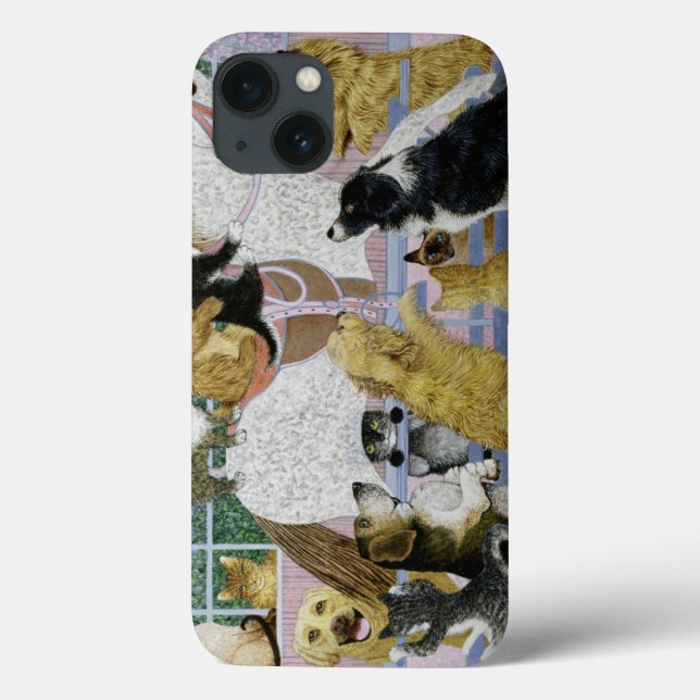 Funda De Case-Mate Para iPhone A lo largo para del paseo (Reverso)