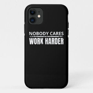 Funda Para iPhone 11 A nadie le importa trabajar más Fitness entrenamie