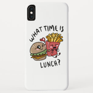 Funda Para iPhone XS Max ¿A qué hora es el almuerzo