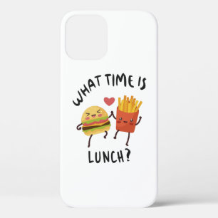 Funda Para iPhone 12 ¿A qué hora es el almuerzo