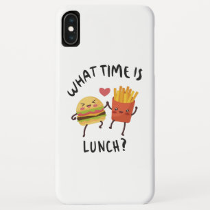 Funda Para iPhone XS Max ¿A qué hora es el almuerzo