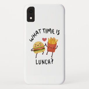 Funda Para iPhone XR ¿A qué hora es el almuerzo