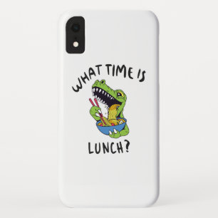 Funda Para iPhone XR ¿A qué hora es el almuerzo