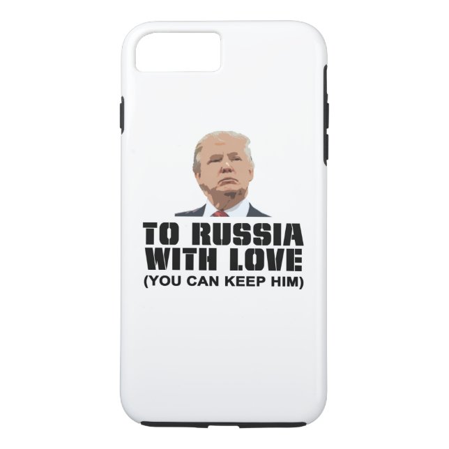 Funda De Case-Mate Para iPhone A Rusia con amor (Reverso)