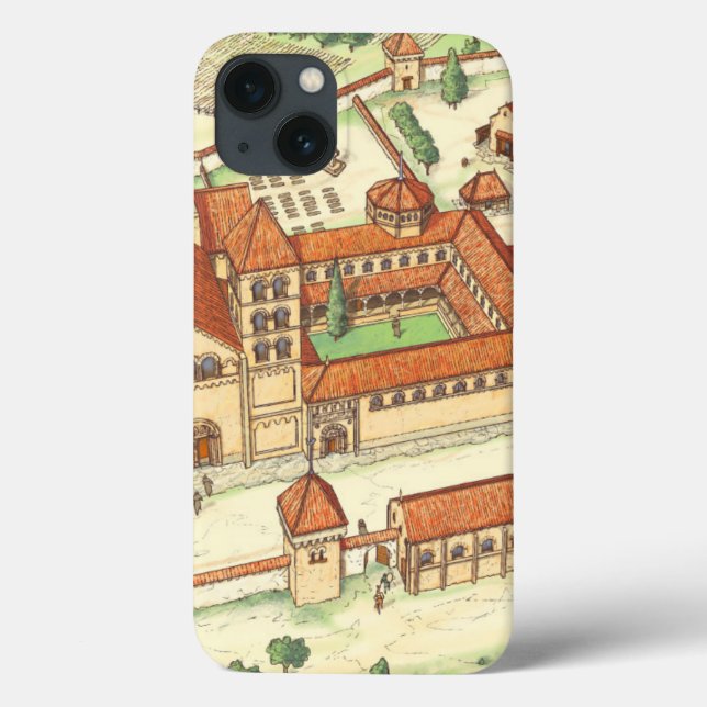 Funda De Case-Mate Para iPhone Abadía del Romanesque. Modelo (Reverso)