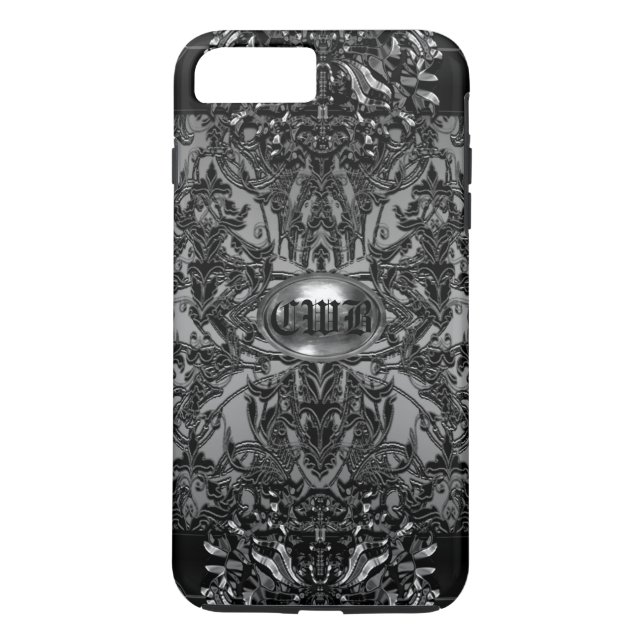 Funda De Case-Mate Para iPhone Abashamfrey Knight Monogram (Reverso)