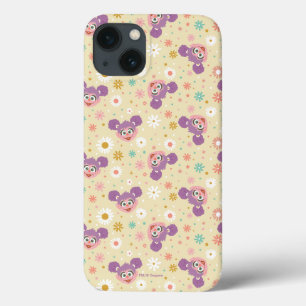 Funda Para iPhone 13 Abby Cadabby   Patrón de cara de flor