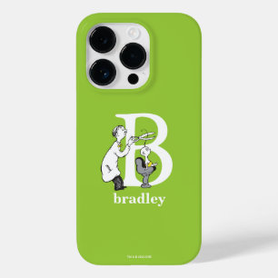 Funda Para iPhone 14 Pro De Case-Mate ABC del Dr. Seuss: Carta B - Blanco   Añadir su no