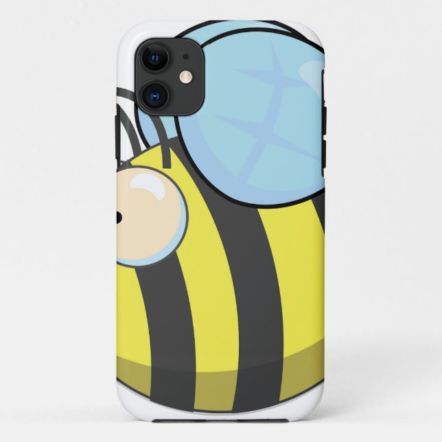Funda De Case-Mate Para iPhone Abeja de burbujas (Reverso)