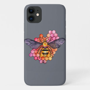 Funda Para iPhone 11 Abeja de panal