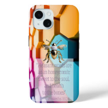 Abeja Dorada Arcoíris Religioso Chic Panal