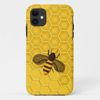 title_seo2 Abeja en un caso del iPhone 5 del panal del oro