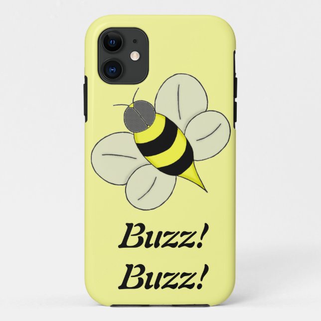 Funda De Case-Mate Para iPhone Abeja ocupada (Reverso)