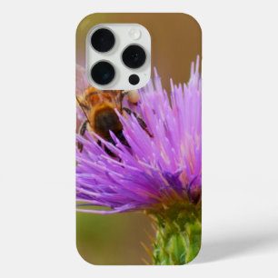 title_seo2 Abeja Ocupada En Una Fotografía De Cierre De Thist