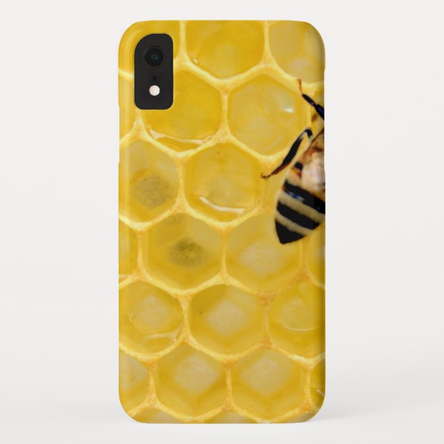 Funda De Case-Mate Para iPhone abeja y abeja (Reverso)