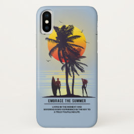 Funda Para iPhone X Abordar el verano |