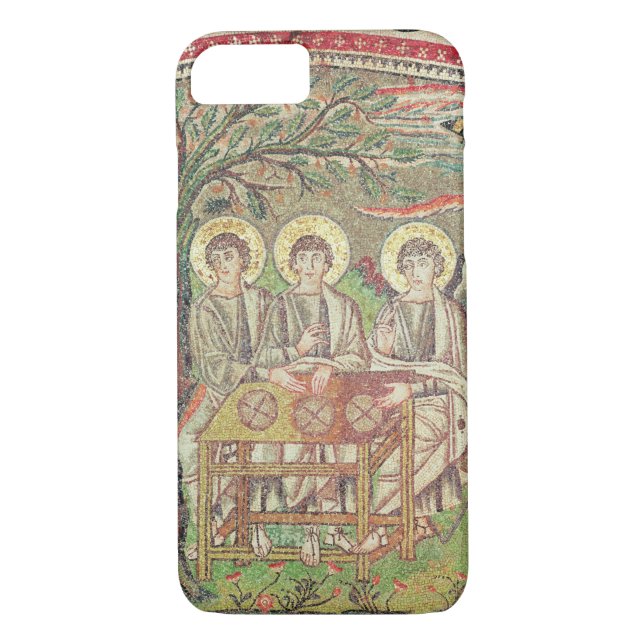 Funda De Case-Mate Para iPhone Abraham con los ángeles (mosaico) (Reverso)