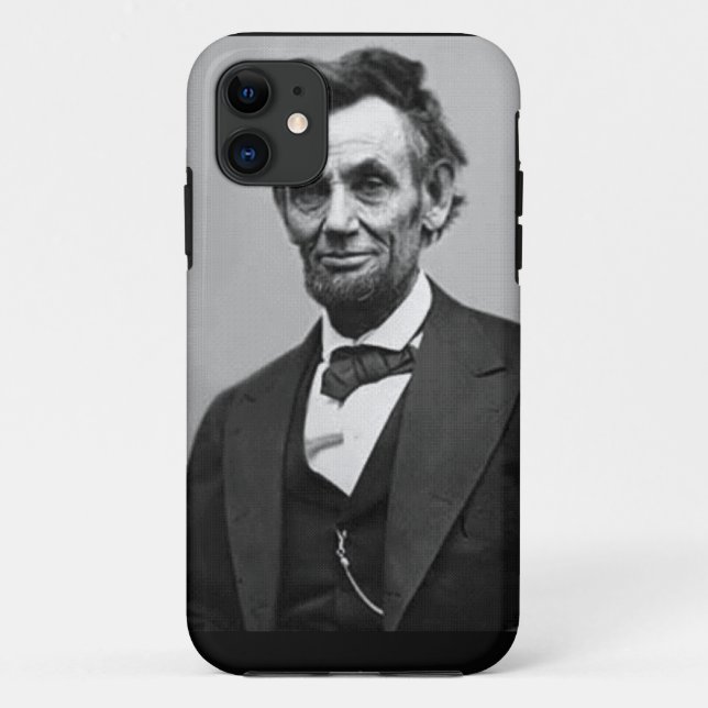 Funda De Case-Mate Para iPhone Abraham Lincoln (Reverso)