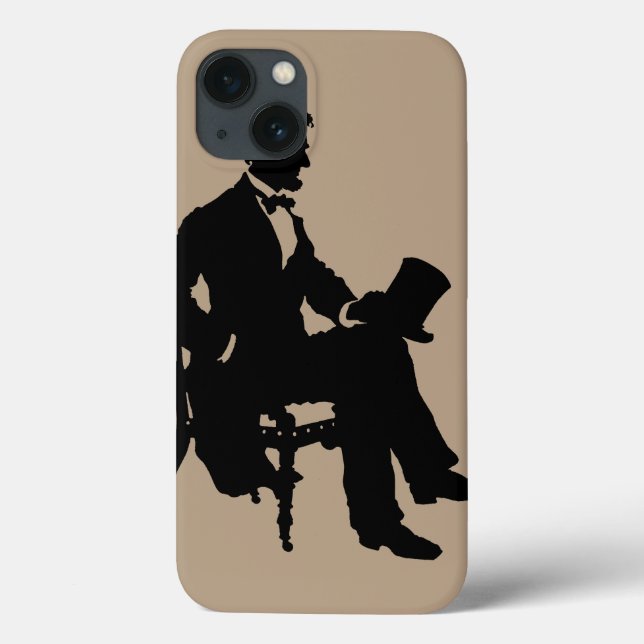 Funda De Case-Mate Para iPhone Abraham Lincoln (Reverso)