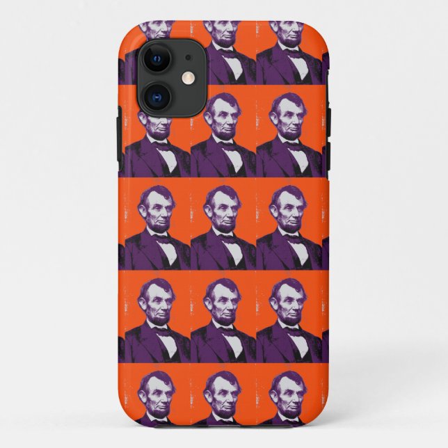Funda De Case-Mate Para iPhone Abraham Lincoln alt (Reverso)