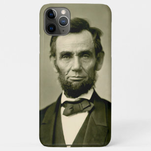 Funda Para iPhone 11 Pro Max Abraham Lincoln presidente usa Estados Unidos