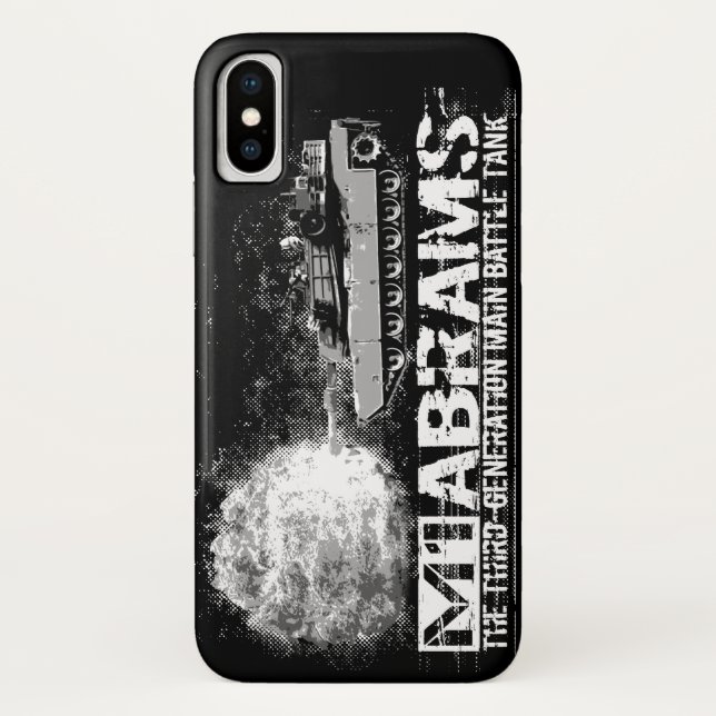 Funda De Case-Mate Para iPhone Abrams M1 (Reverso)