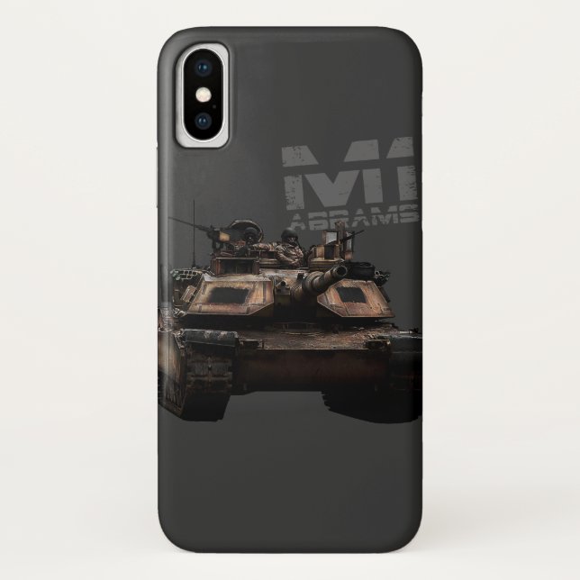 Funda De Case-Mate Para iPhone Abrams M1 (Reverso)