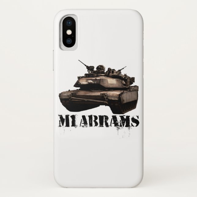 Funda De Case-Mate Para iPhone Abrams M1 (Reverso)