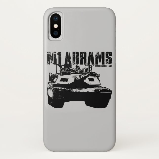 Funda De Case-Mate Para iPhone Abrams M1 (Reverso)