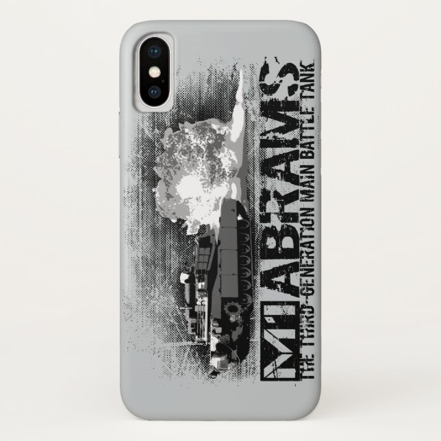 Funda De Case-Mate Para iPhone Abrams M1 (Reverso)