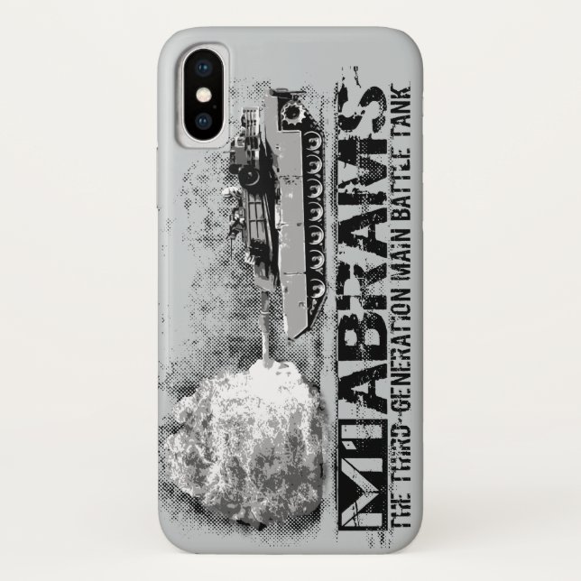 Funda De Case-Mate Para iPhone Abrams M1 (Reverso)