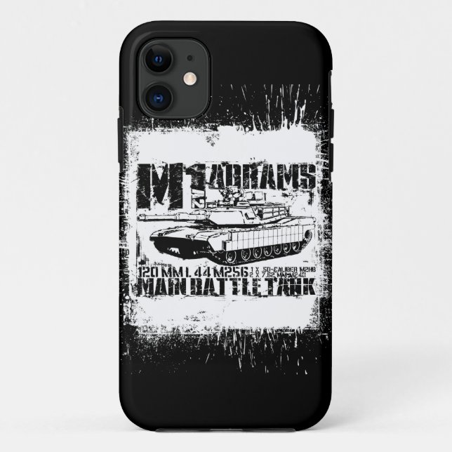 Funda De Case-Mate Para iPhone Abrams M1A2 (Reverso)