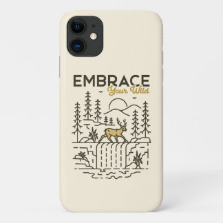 Funda Para iPhone 11 Abraza a tu salvaje
