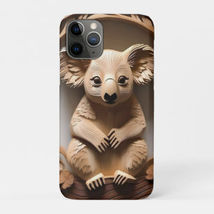 Funda Para iPhone 11 Pro Abrazo de árbol australiano: Impresión de madera p