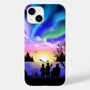 Funda Para iPhone 14 De Case-Mate Abrazo de la Naturaleza