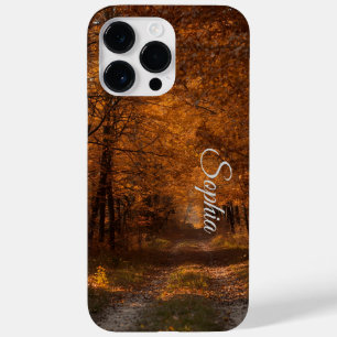 Funda Para iPhone 14 Pro Max De Case-Mate Abrazo de otoño - Tranquilo Bella Artes de sendero