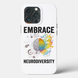 Funda Para iPhone 13 Pro Abrazo Neurodiversidad Adhd Awareness Giftneurodiv